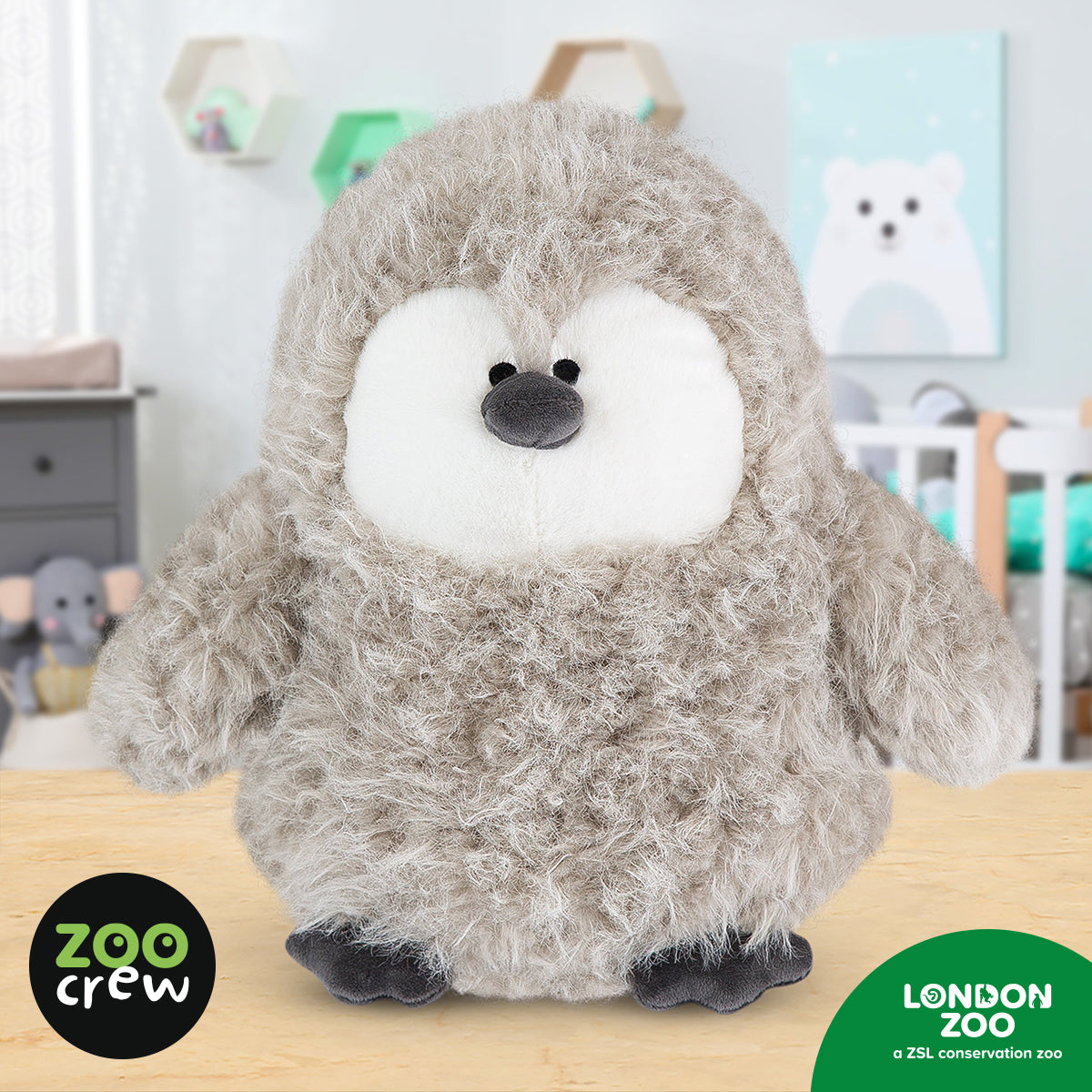 Product image 3 of Pebble the Penguin Chick, a plush toy for ages 0+, by Make Believe Ideas.