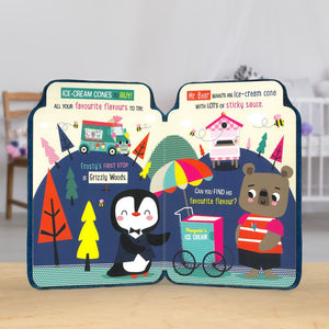 Product image 5 of Penguin's Ice-Cream Adventure, a board book for ages 3+, by Make Believe Ideas.