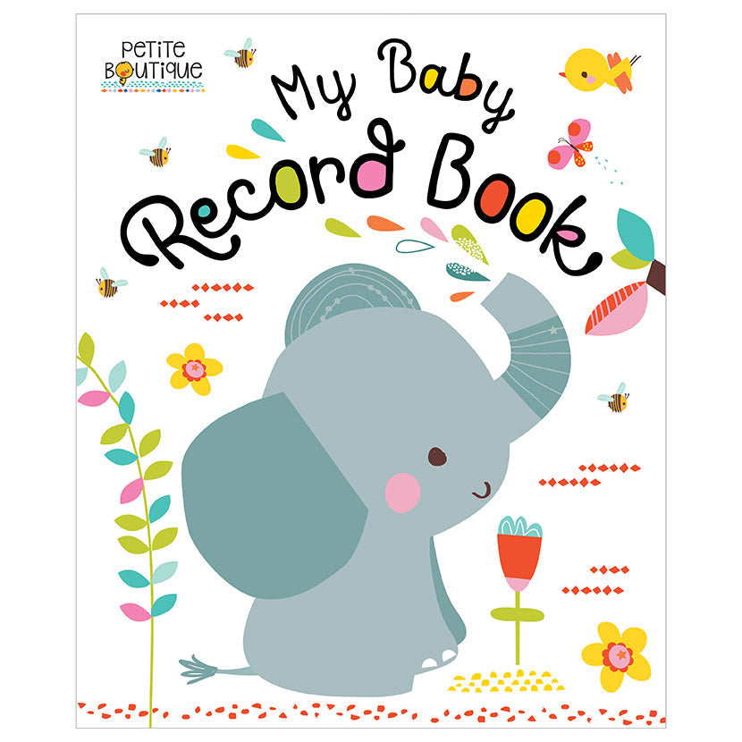 Product image 1 of Petite Boutique My Baby Record Book, a board book for ages 0+, by Make Believe Ideas.