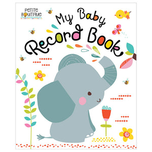 Product image 1 of Petite Boutique My Baby Record Book, a board book for ages 0+, by Make Believe Ideas.