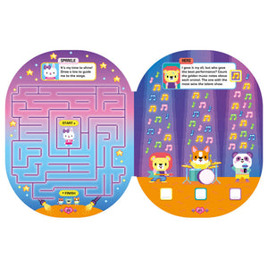 Product image 3 of Pixel Planet Activity Book, a sticker activity book for ages 4+, by Make Believe Ideas.