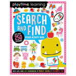 Product image 1 of Playtime Learning Search and Find, a sticker activity book for ages 4+, by Make Believe Ideas.