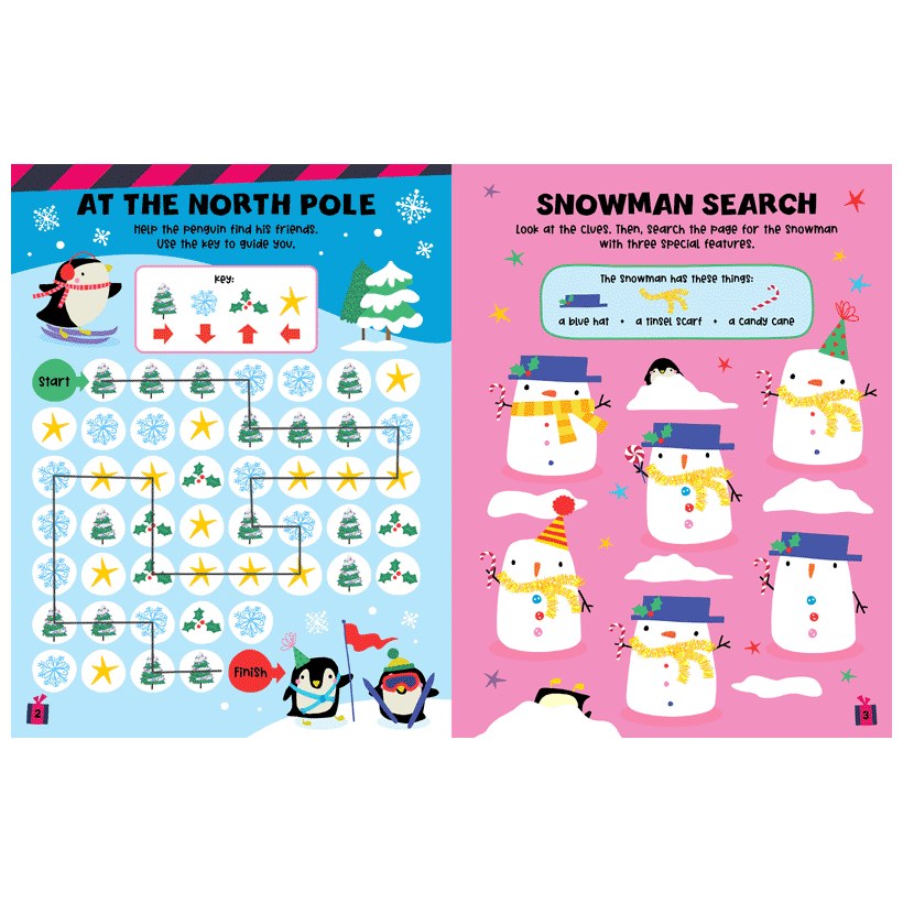 Product image 2 of Polar Party Activity Book, a sticker activity book for ages 4+, by Make Believe Ideas.