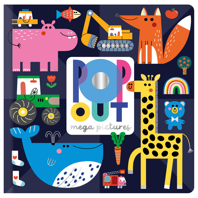 Product image 1 of Pop Out Mega Pictures, a board book for ages 0+, by Make Believe Ideas.
