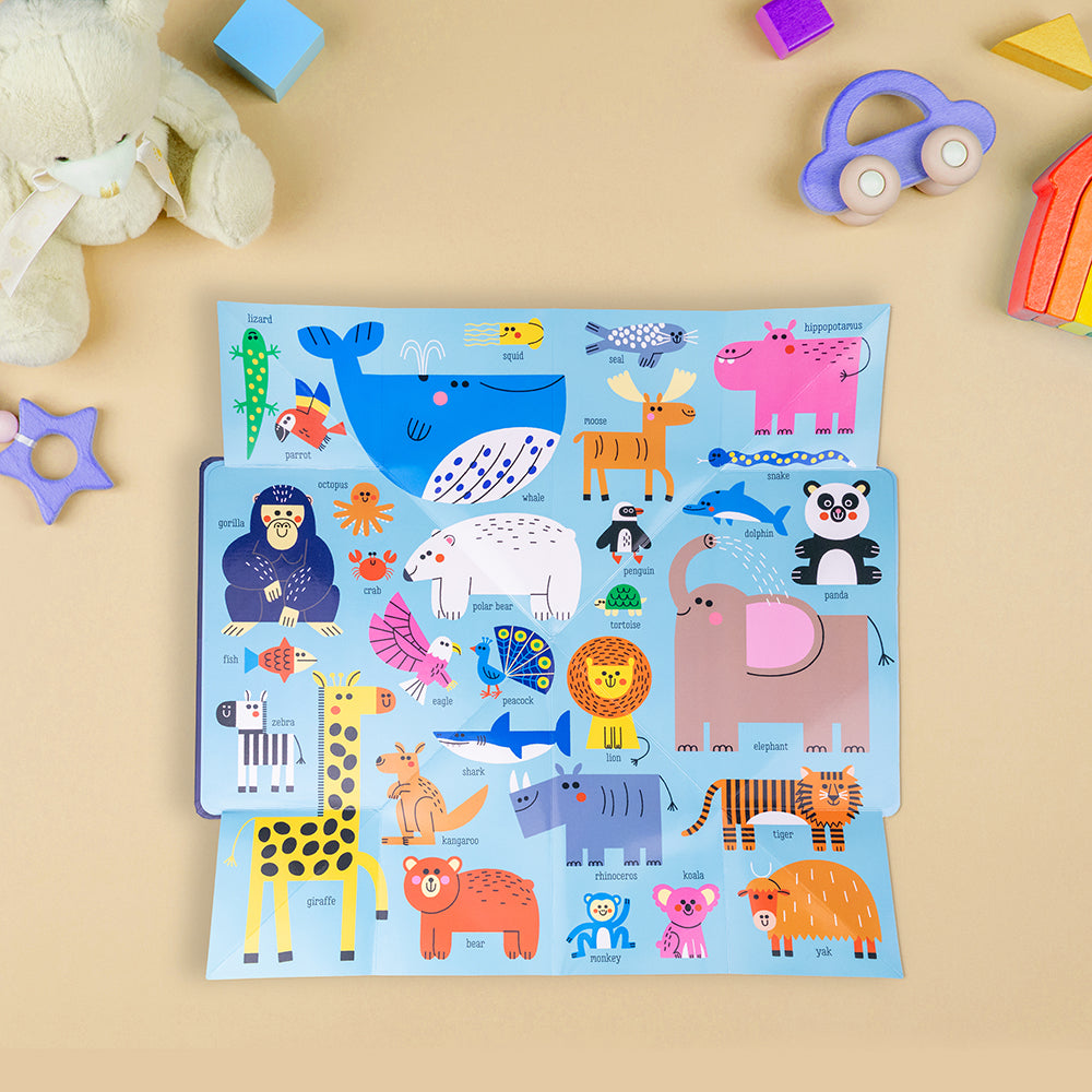 Product image 3 of Pop Out Mega Pictures, a board book for ages 0+, by Make Believe Ideas.