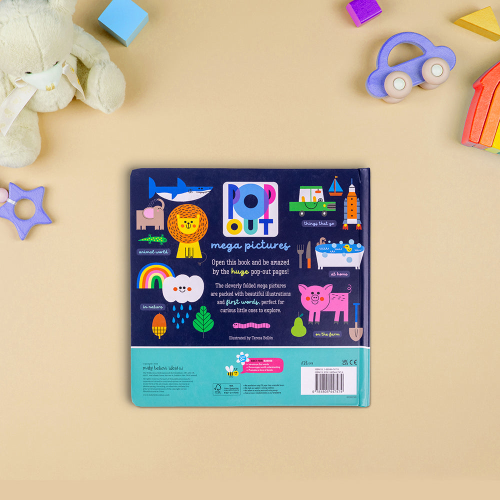 Product image 6 of Pop Out Mega Pictures, a board book for ages 0+, by Make Believe Ideas.