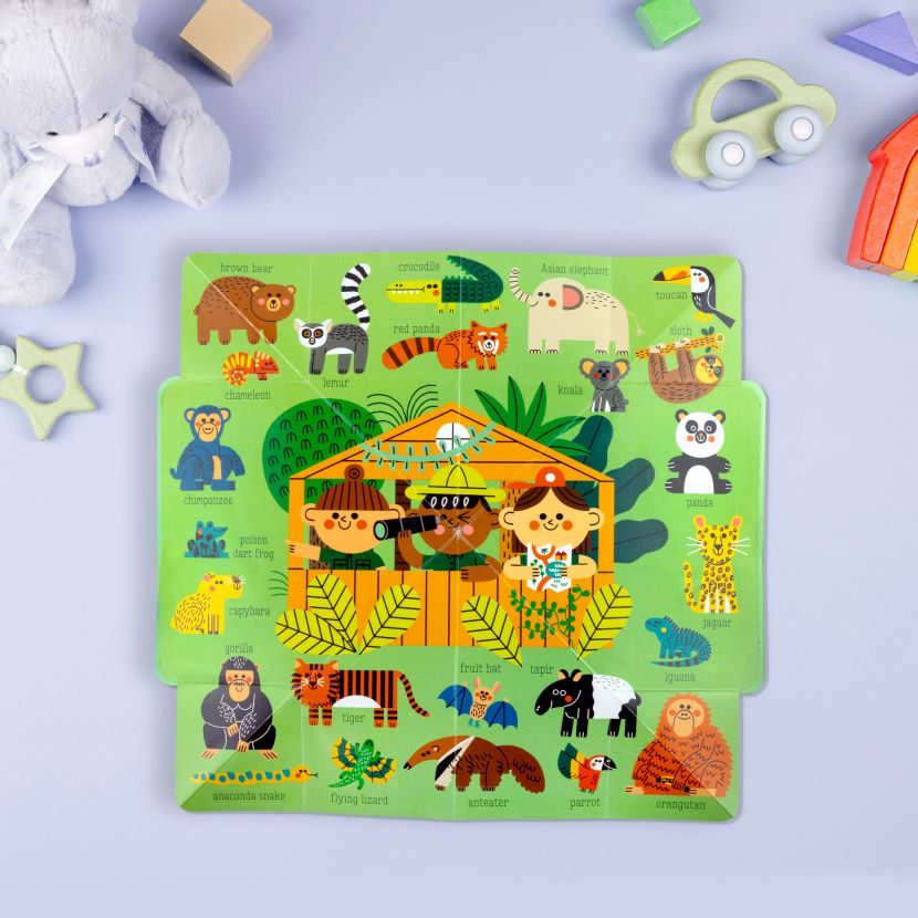 Product image 5 of Pop Out Mega Pictures Animals, a board book for ages 0+, by Make Believe Ideas.