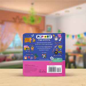 Product image 6 of Pop Out Mega Pictures Farm, a board book for ages 0+, by Make Believe Ideas.