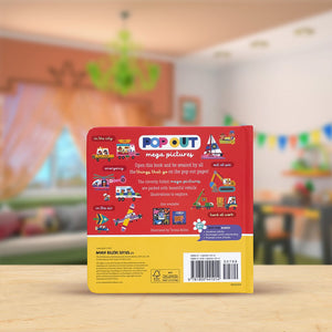 Product image 6 of Pop Out Mega Pictures Vehicles, a board book for ages 0+, by Make Believe Ideas.