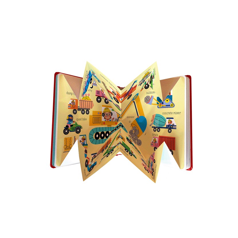 Product image 8 of Pop Out Mega Pictures Vehicles, a board book for ages 0+, by Make Believe Ideas.