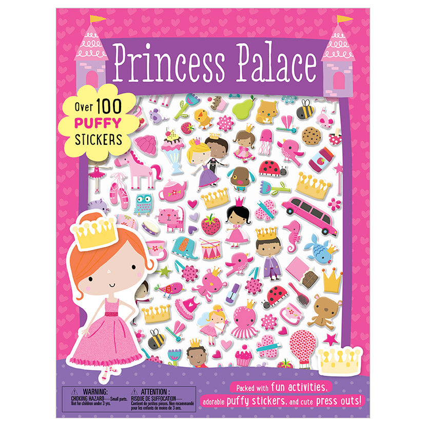 Product image 1 of Princess Palace, a sticker activity book for ages 4+, by Make Believe Ideas.