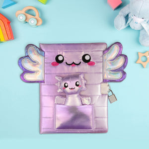 Product image 2 of Puffy Axolotl Diary, a stationery item for ages 3+, by Make Believe Ideas.
