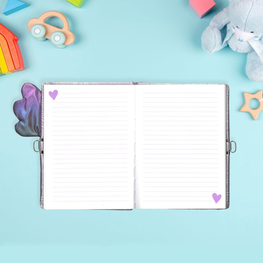 Product image 4 of Puffy Axolotl Diary, a stationery item for ages 3+, by Make Believe Ideas.