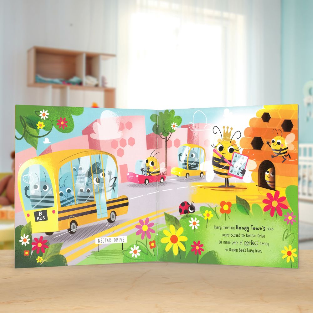 Product image 3 of Queen Bee's Day Off, a picture book for ages 3+, by Make Believe Ideas.