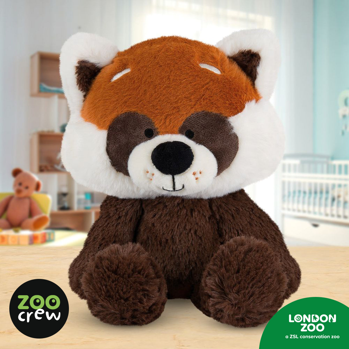 Product image 3 of Raffles the Red Panda, a plush toy for ages 0+, by Make Believe Ideas.