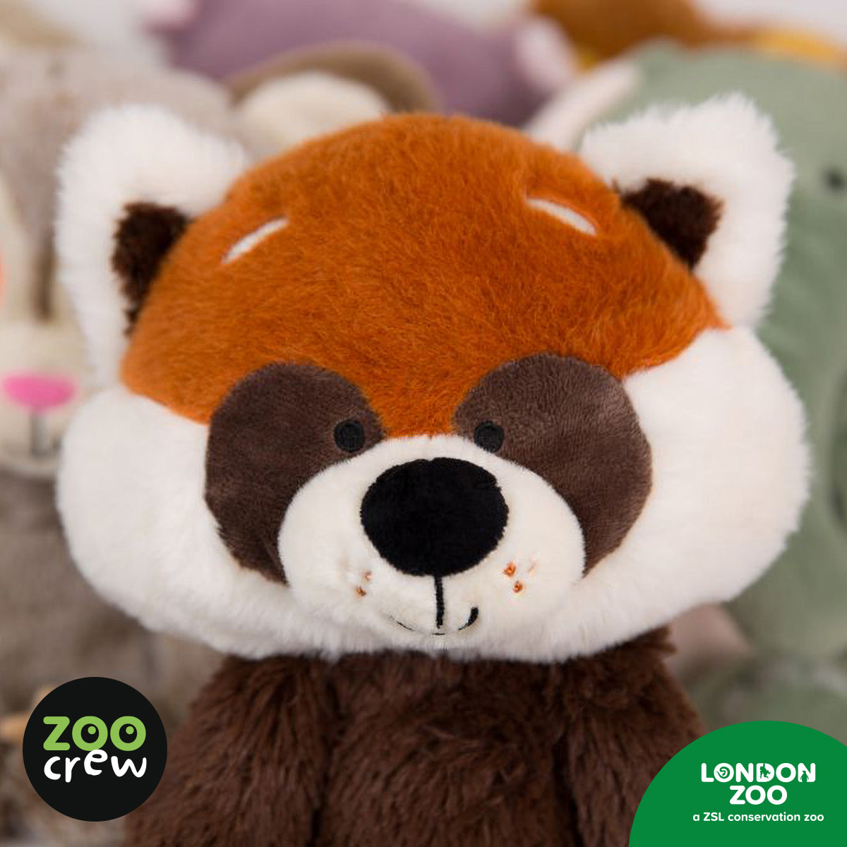 Product image 5 of Raffles the Red Panda, a plush toy for ages 0+, by Make Believe Ideas.