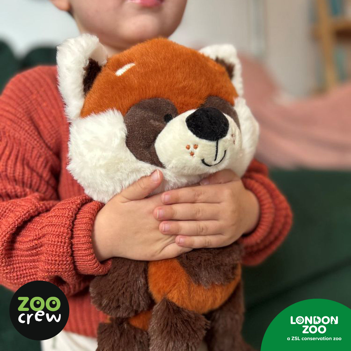 Product image 6 of Raffles the Red Panda, a plush toy for ages 0+, by Make Believe Ideas.