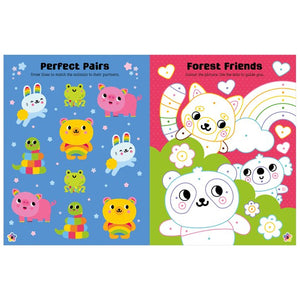 Product image 2 of Rainbow Kingdom Activity Book, a sticker activity book for ages 4+, by Make Believe Ideas.