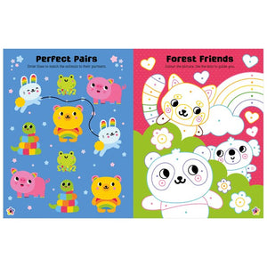 Product image 3 of Rainbow Kingdom Activity Book, a sticker activity book for ages 4+, by Make Believe Ideas.