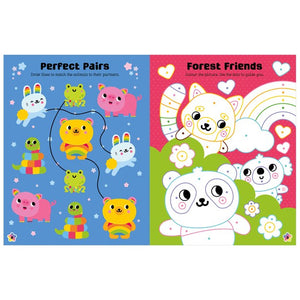 Product image 5 of Rainbow Kingdom Activity Book, a sticker activity book for ages 4+, by Make Believe Ideas.