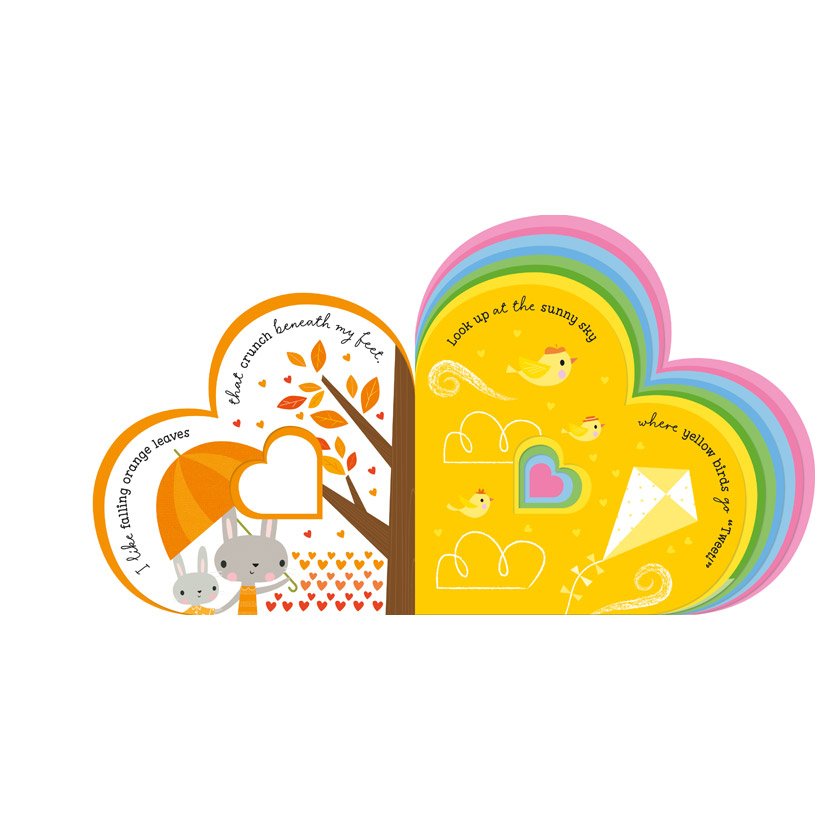 Product image 3 of Rainbow Love, a board book for ages 0+, by Make Believe Ideas.