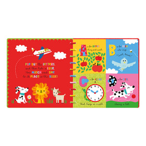 Product image 2 of Rainbow Road ABC, a board book for ages 3+, by Make Believe Ideas.