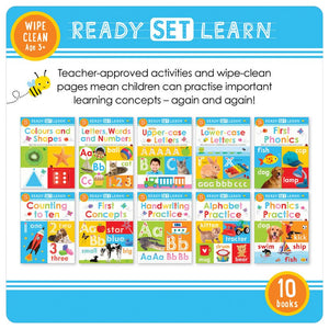 Product image 1 of Ready Set Learn x 10 set, a pack for ages 3+, by Make Believe Ideas.