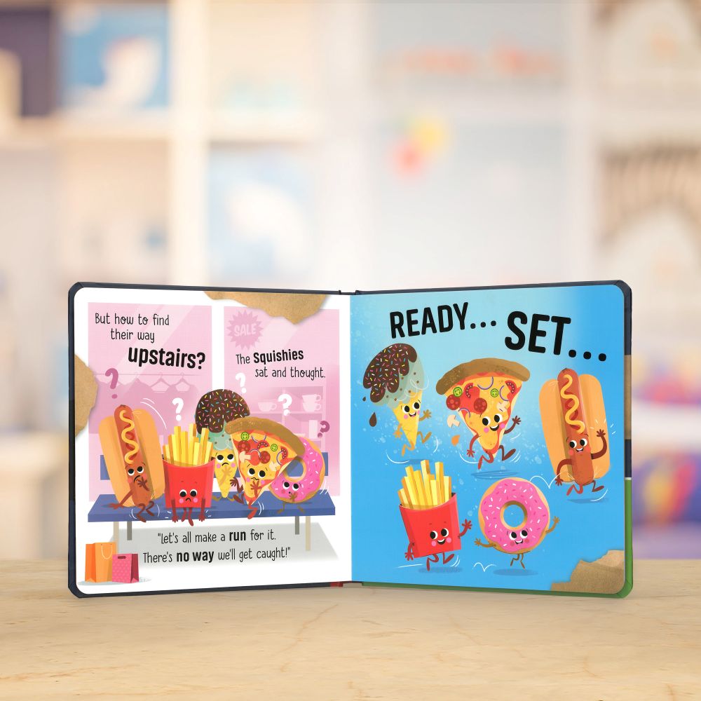 Product image 4 of Ready Set Squeeze!, a board book for ages 3+, by Make Believe Ideas.