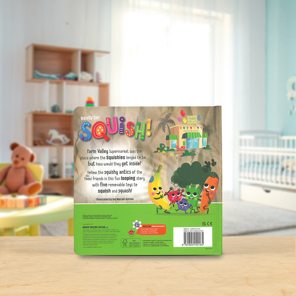 Product image 6 of Ready Set Squish!, a board book for ages 3+, by Make Believe Ideas.