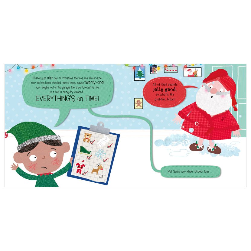 Product image 3 of Reindeer on Strike!, a picture book for ages 3+, by Make Believe Ideas.