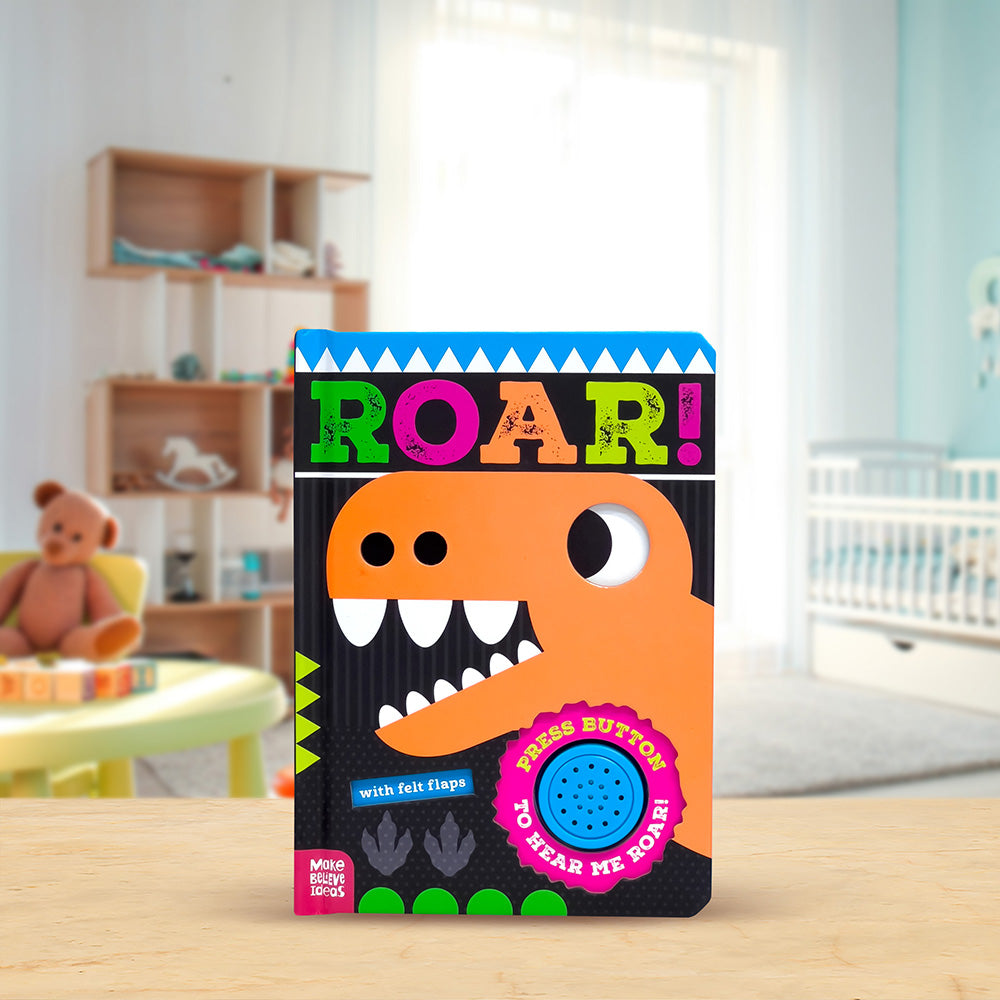 Product image 2 of Roar!, a board book for ages 0+, by Make Believe Ideas.