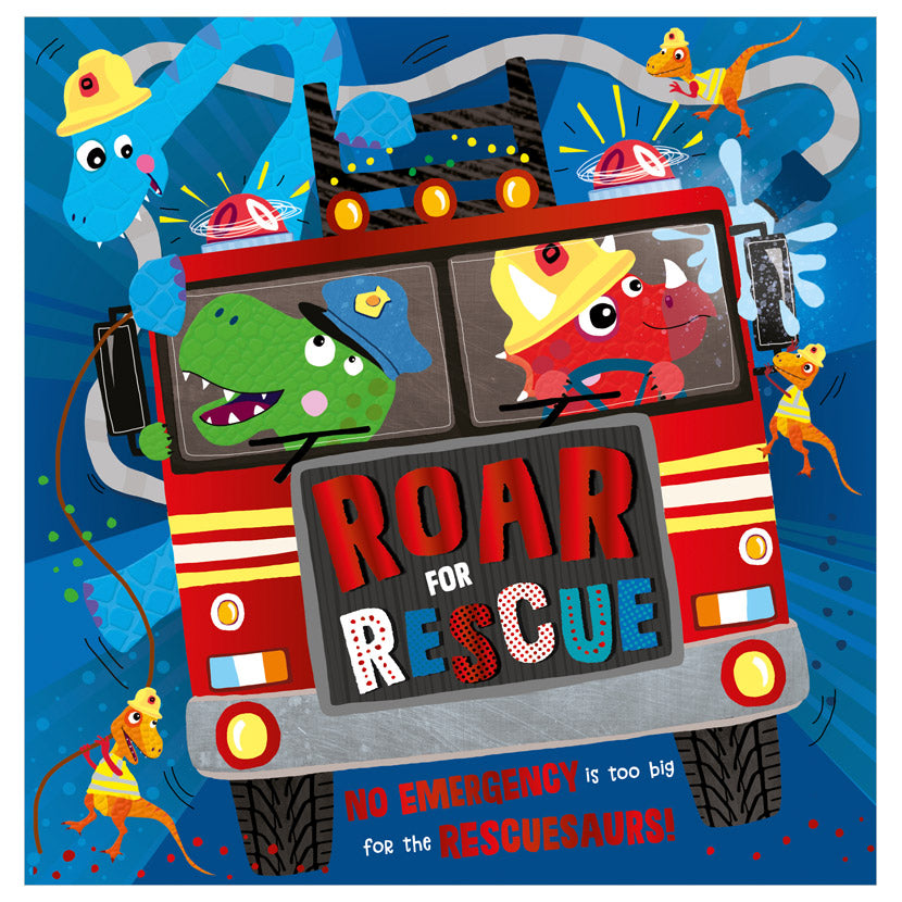 Product image 1 of Roar for Rescue, a picture book for ages 3+, by Make Believe Ideas.