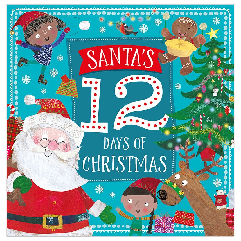 Product image 1 of Santa's 12 Days of Christmas, a picture book for ages 3+, by Make Believe Ideas.