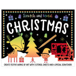 Product image 1 of Scratch and Reveal Christmas, a box set for ages 6+, by Make Believe Ideas.