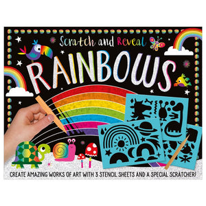 Product image 1 of Scratch and Reveal Rainbows, a box set for ages 6+, by Make Believe Ideas.
