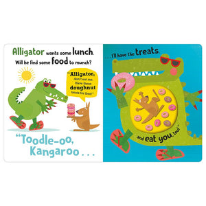 Product image 2 of See You Later, Alligator, a board book for ages 0+, by Make Believe Ideas.