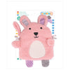 Product image 1 of Sensory Snuggables Bunny Soft Book, a cloth book for ages 0+, by Make Believe Ideas.