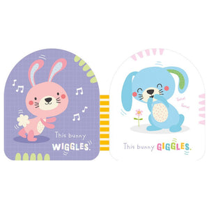 Product image 3 of Sensory Snuggables Bunny Soft Book, a cloth book for ages 0+, by Make Believe Ideas.