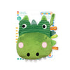 Product image 1 of Sensory Snuggables Dinosaur Puppet Soft Book, a cloth book for ages 0+, by Make Believe Ideas.