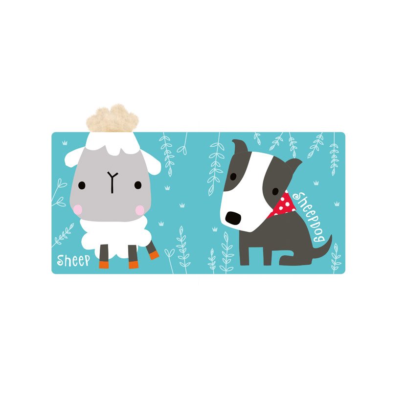 Product image 3 of Sensory Snuggables Farm Fun, a cloth book for ages 0+, by Make Believe Ideas.
