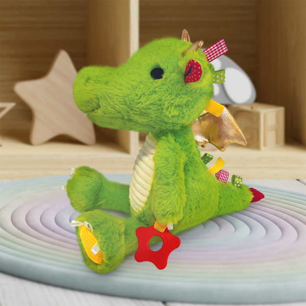 Product image 2 of Sensory Snuggables Large Plush Dragon, a pack for ages 0+, by Make Believe Ideas.