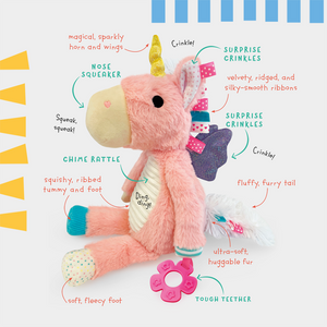 Product image 3 of Sensory Snuggables Large Plush Unicorn, a pack for ages 0+, by Make Believe Ideas.