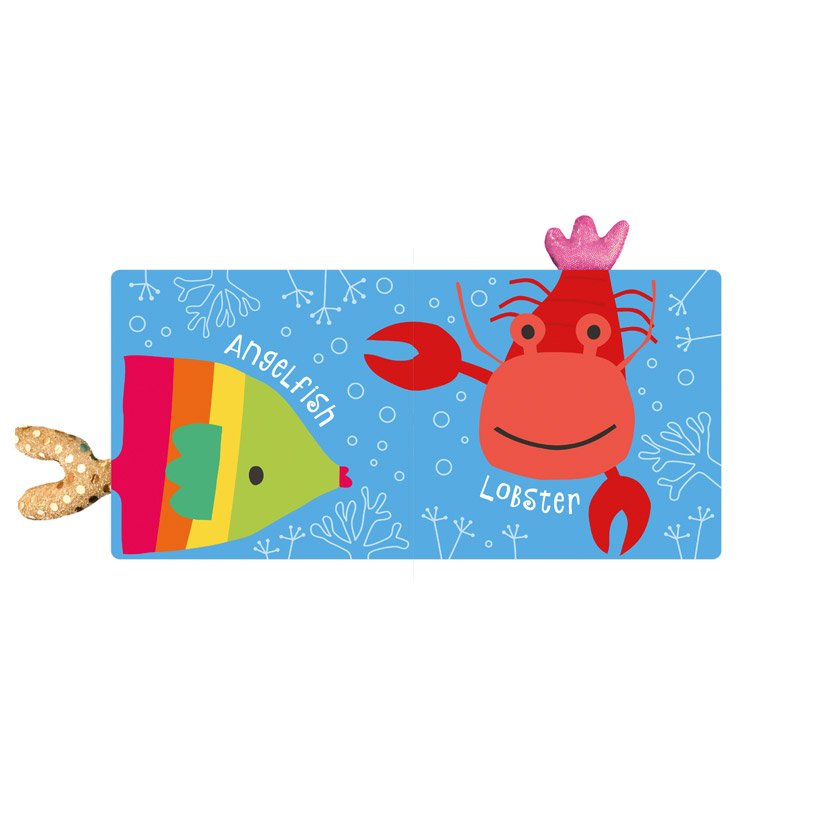 Product image 2 of Sensory Snuggables Ocean Fun, a cloth book for ages 0+, by Make Believe Ideas.