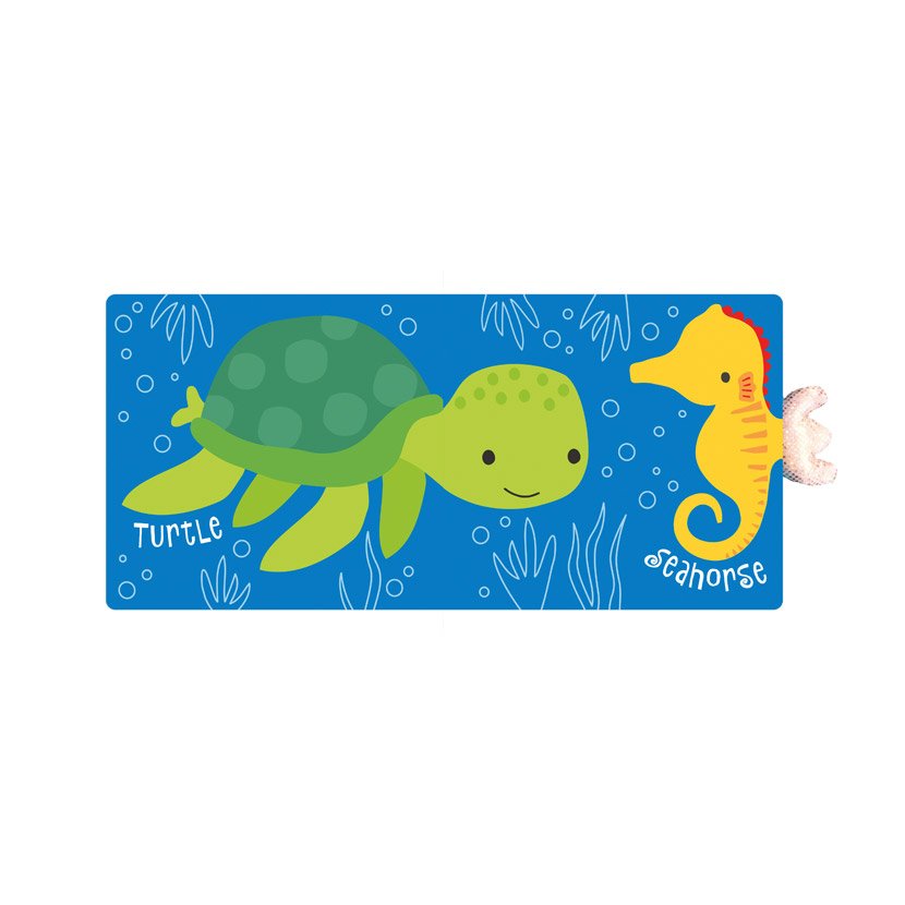 Product image 3 of Sensory Snuggables Ocean Fun, a cloth book for ages 0+, by Make Believe Ideas.
