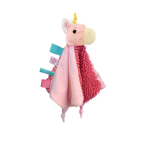 Product image 1 of Sensory Snuggables Unicorn Blankie, a pack for ages 0+, by Make Believe Ideas.