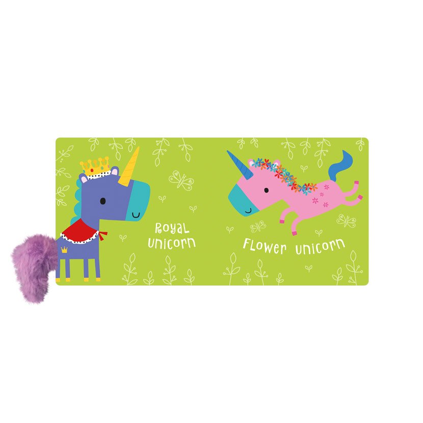 Product image 2 of Sensory Snuggables Unicorn Fun, a cloth book for ages 0+, by Make Believe Ideas.