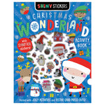 Product image 1 of Shiny Stickers Christmas Wonderland, a sticker activity book for ages 4+, by Make Believe Ideas.