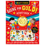 Product image 1 of Shiny Stickers Going for Gold! Activity Book, a sticker activity book for ages 4+, by Make Believe Ideas.