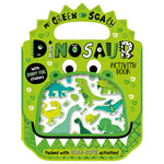 Product image 1 of Shiny Stickers My Green and Scaly Dinosaur Activity Book, a sticker activity book for ages 4+, by Make Believe Ideas.
