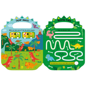 Product image 7 of Shiny Stickers My Green and Scaly Dinosaur Activity Book, a sticker activity book for ages 4+, by Make Believe Ideas.